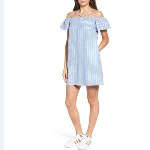 Lush Stripe Off The Shoulder Dress- Nordstrom